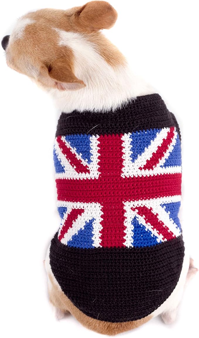 union jack dog coat