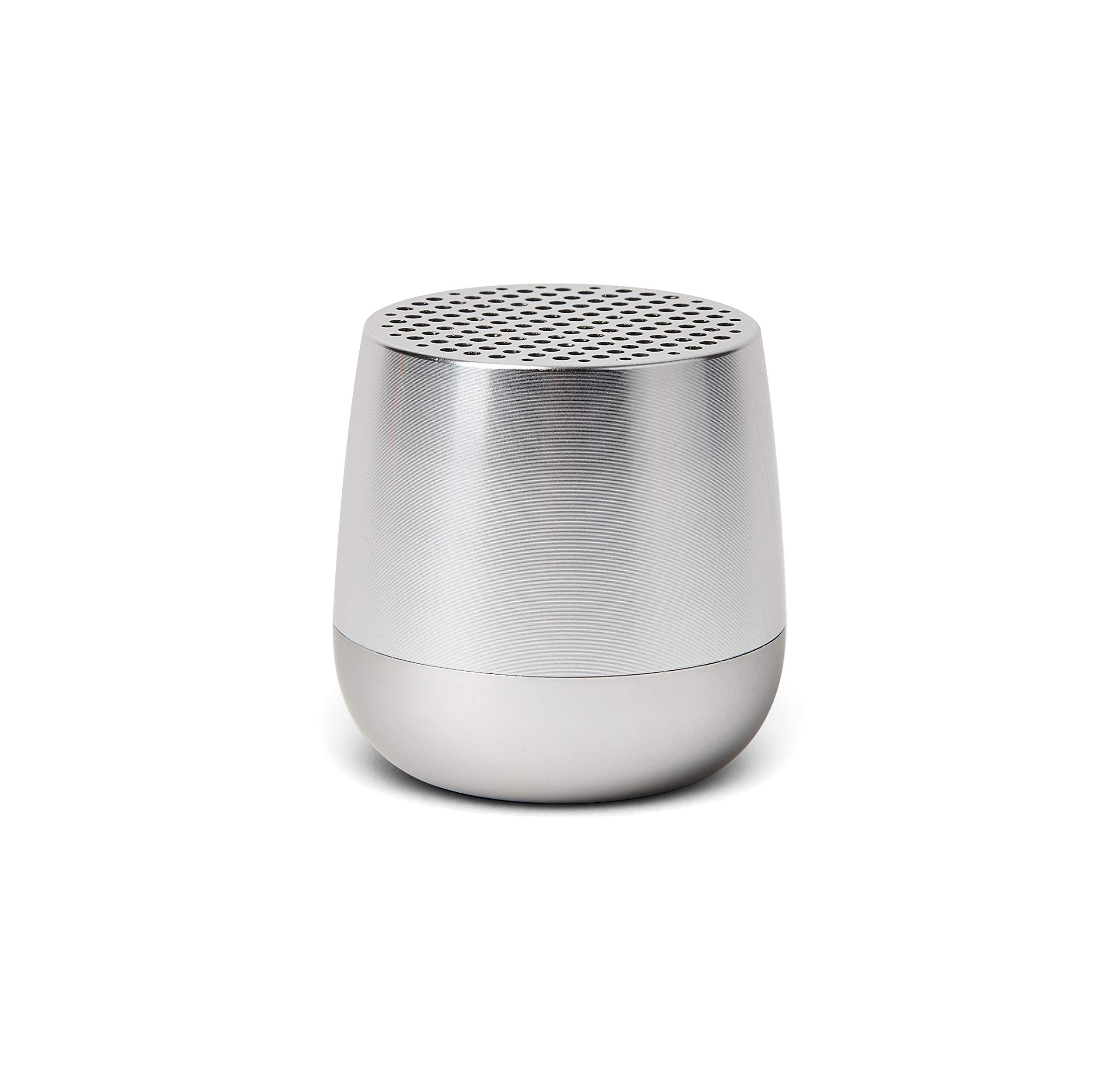 Lexon MINO+ Portable Bluetooth Mini Speaker with HD sound, Rechargeable and Pairable - Aluminium