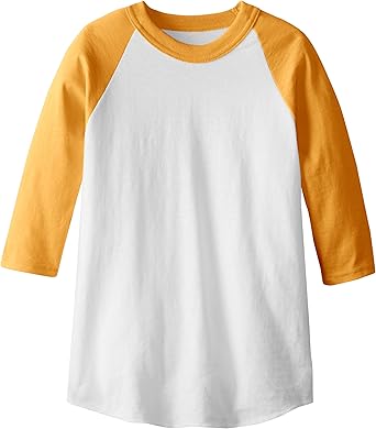 orange sleeve baseball shirt