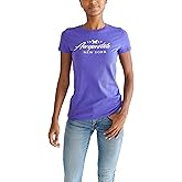 Aeropostale Women's Butterflies Short Sleeve Graphic Tee