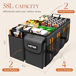 HOTOR Foldable Trunk Organizer - SUVs