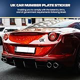 Rubigo 3 Pack UK Car Stickers Vinyl Legal Size EU Brexit Flag Replacement view 7