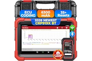 LAUNCH X431 CRP919XBT OBD2 Scanner 2025 Wireless Bidirectional Tool, ECU Coding, CANFD&DOIP, Full System Car Diagnostic Tool,