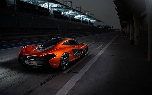 Amazon Com Mclaren P1 2013 2 36x48 Poster Kitchen Dining