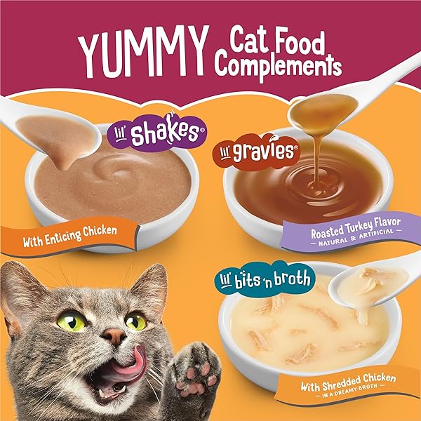 PURINA FRISKIES POULTRY FAVES BROTH AND GRAVY CAT FOOD COMPLEMENTS VARIETY PACK – 8 CT. BOX
