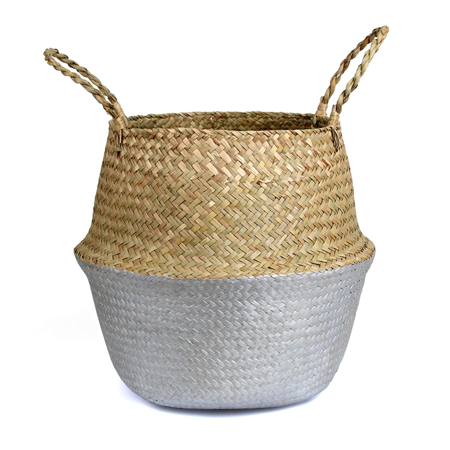 Cesto Intrecciato Africano Farafina Nero - Contenitore Decorativo Per Piante O Oggetti, Artigianato Tradizionale - Foto 13