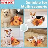 WEOK Puppy Heartbeat Toy for Separation Anxiety Relief Dog Cat Plush Calming Aid view 5