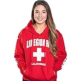 LIFEGUARD Officially Licensed Ladies California Hoodie Sweatshirt Apparel for Women, Teens and Girls