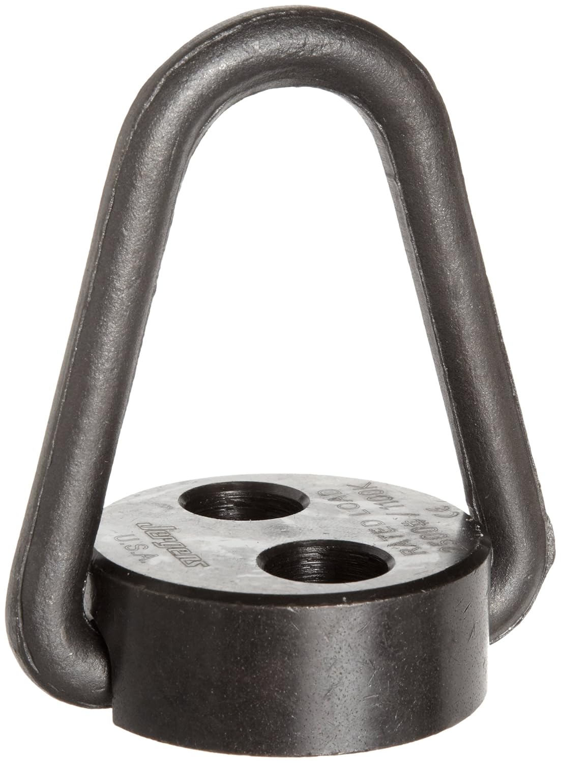 Jergens 47412 Black Oxide Alloy Steel Pivoting Lift Ring, Mounting