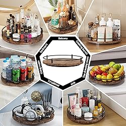 KOKSTOP Lazy Susan Organizer：12 Inch 360 Degree