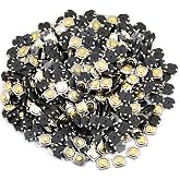 Tactile Push Button Switch 4x4x1.5mm / 5x5x1.5mm SMD 4PIN Brass Head Mini Micro Momentary Waterproof Tact Switch (Pack of 400pcs)