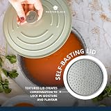MasterClass Medium Casserole Dish with Lid 5 Litre 28 cm Mint view 6