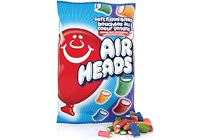 Airheads Soft Filled Bites, Original Fruit Candy, 200g Bag