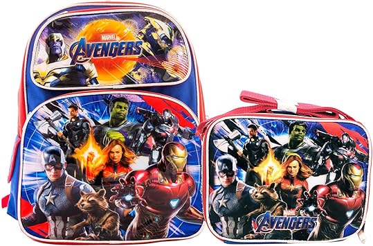 marvel avengers book bag