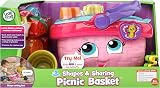 LeapFrog Shapes & Sharing Picnic Basket Educational Toy Pink 16 Pieces view 6