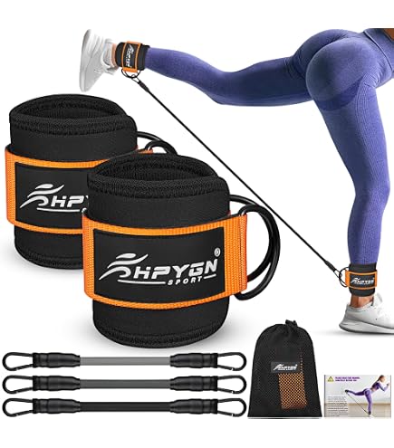 DINY Sport Resistance Flex Band Set – 3 Piece, Full Body, Gym & Training, Strength & Endurance, Multicolor - View #5