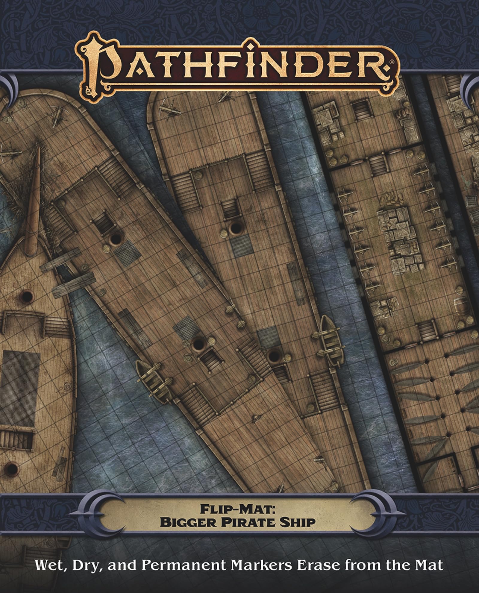 Paizo Inc. Pathfinder Flip-Mat: Bigger Pirate Ship