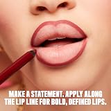 NYX Matte Lip Liner Line Loud 12 On A Mission - Long Lasting Waterproof view 5