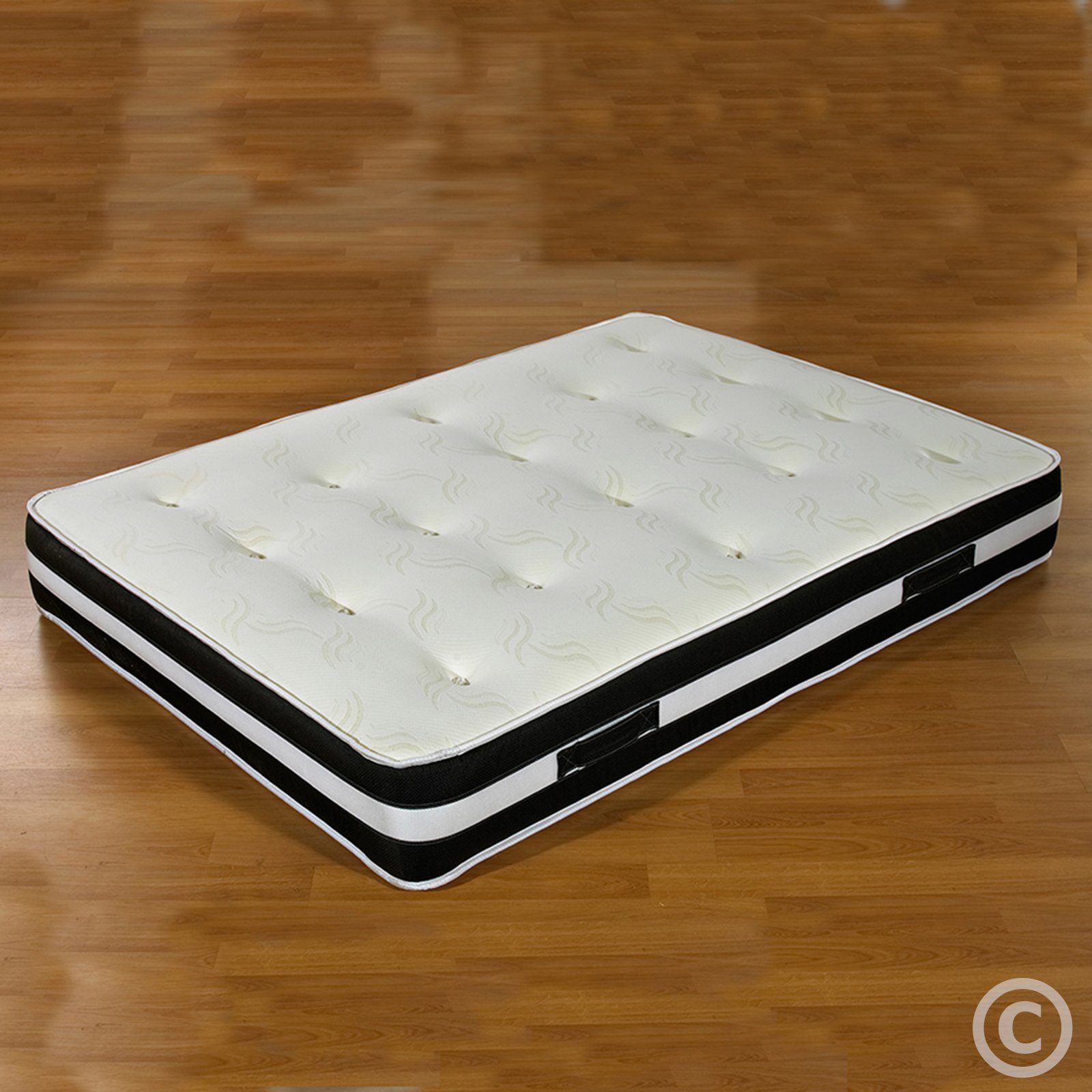 Hf4you 1000 Air Flow Pocket Sprung Memory Foam Mattress - 5ft Kingsize