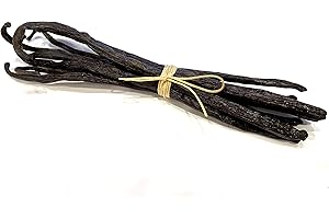 5 Madagascar Vanilla Bean - Prime Bourbon Grade A, Great for Baking, Homemade Extract, vanilla paste, Brewing, Coffee, Cookin
