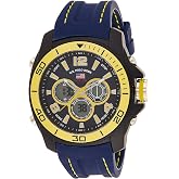 U.S. Polo Assn. Sport Men's US9322 Sport Watch with Navy Silicone Band