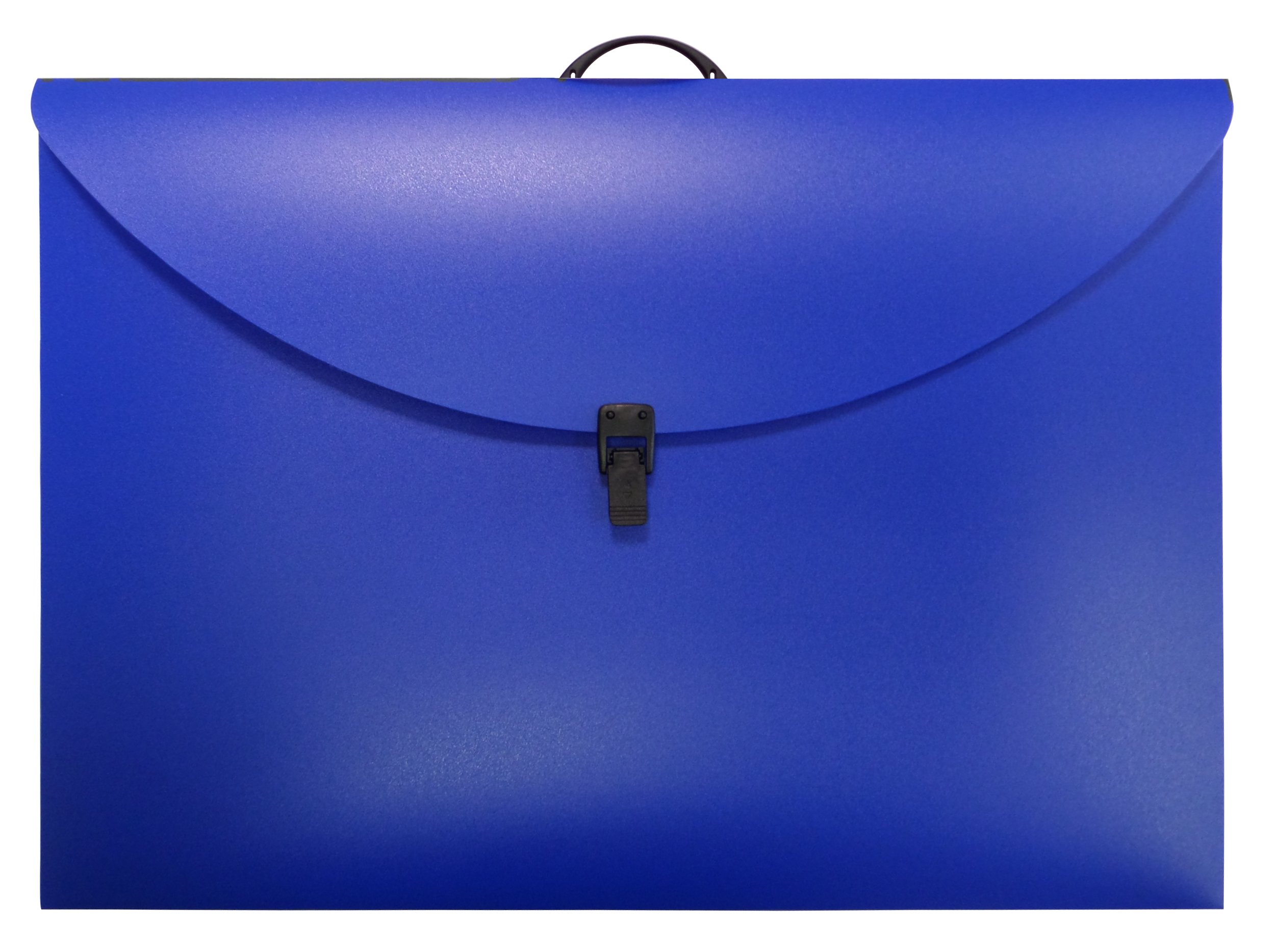 Westfolio Art Portfolio Folder Blue A4, 100 Sheet Capacity, Carry Case Bag For Art, Painting Keeps Paper Flat For Travel