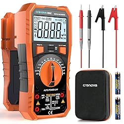 Crenova 890Z Digital Multimeter, 6000 Counts TRMS
