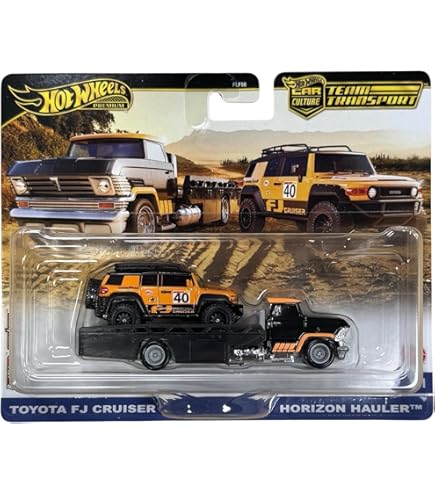 Amazon.com: Hot Wheels Fleet Street+ Toyota Off Road Truck Team