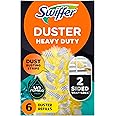 Swiffer Dusters Heavy Duty Multi-Surface Duster Refills for Cleaning, Unstopables, 6 Count