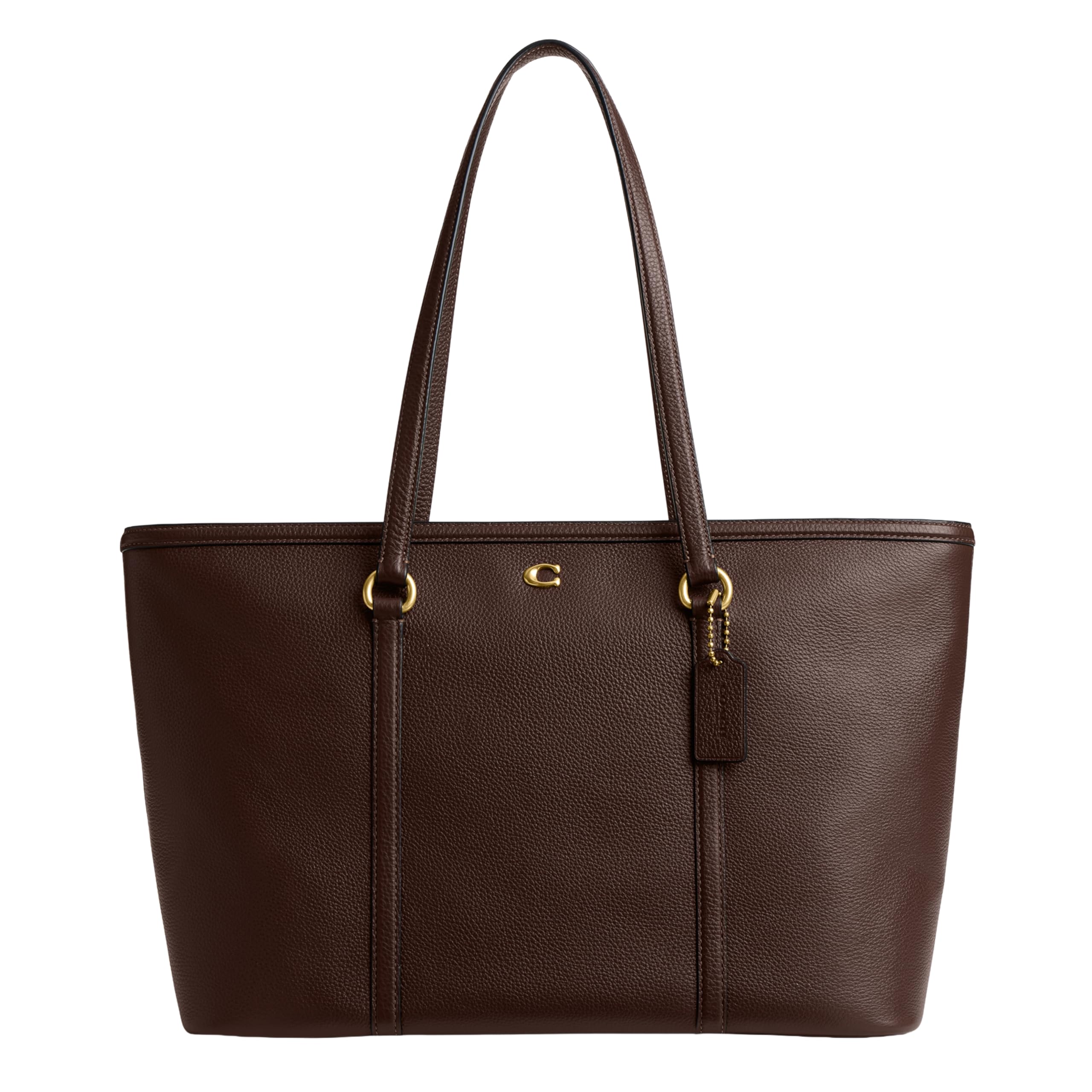 Coach Large Legacy Zip Tote, B4/Maple