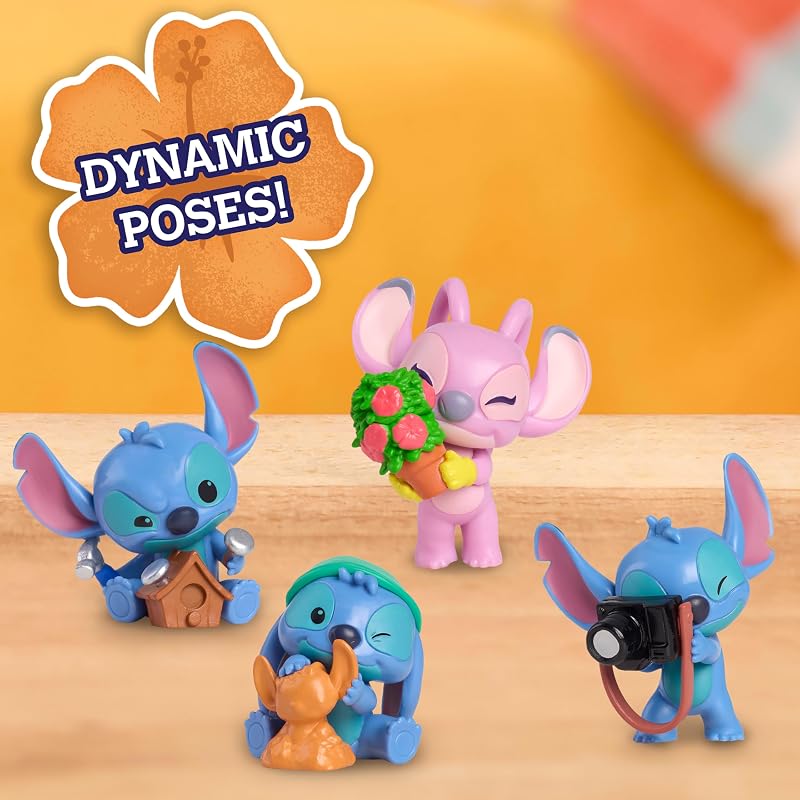 Disney Stitch that’s So Stitch-Sammelfiguren – Serie 2, stilisierte Überraschungsfiguren, 5 cm groß, Kinderspielzeug ab 3 Jahren