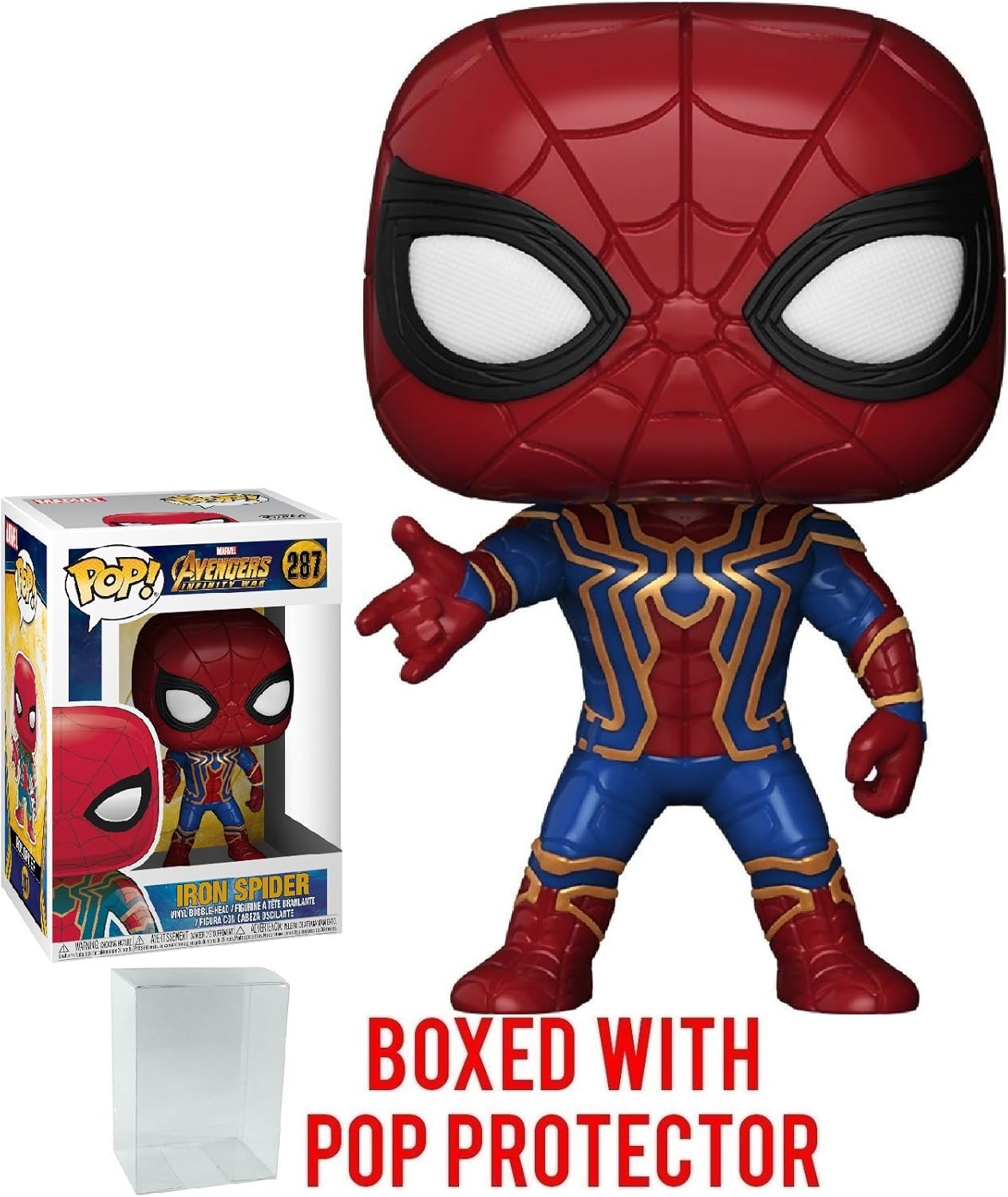 funko pop iron spider 287