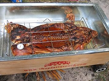 La caja asadora asar Box (caja China) Pig horno aluminio 100 lb: Amazon.es: Jardín