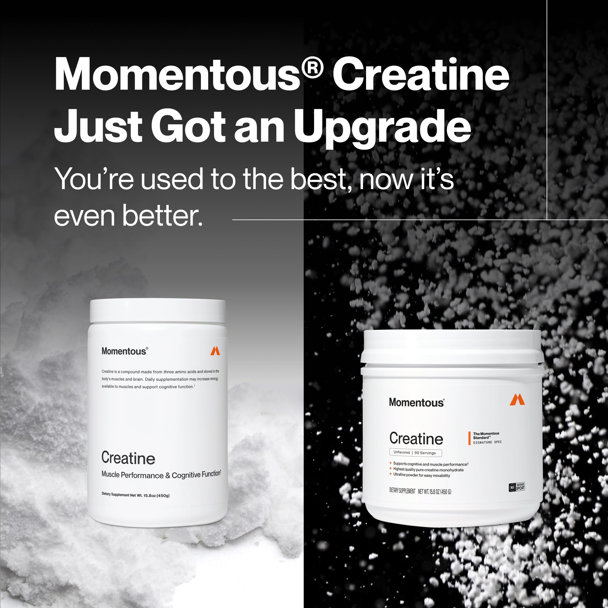 Mua Momentous Creatine Monohydrate Powder, 5g per Serving, Unflavored ...