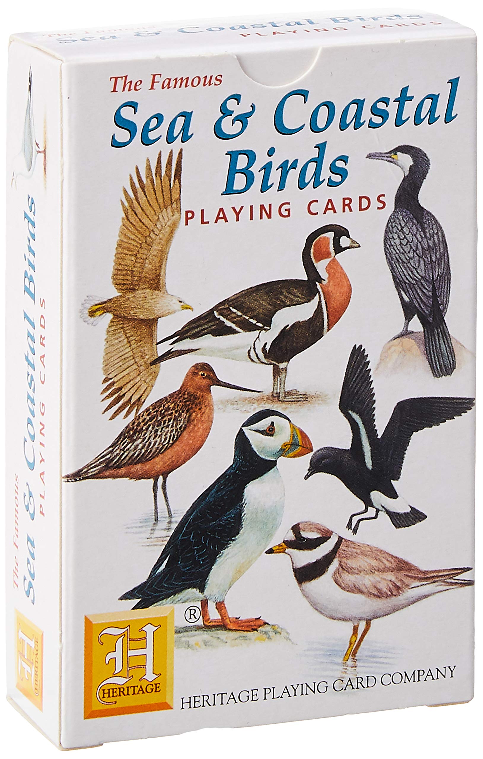 Sea & Coastal Birds Playing Cards by Heritage Playing Cards