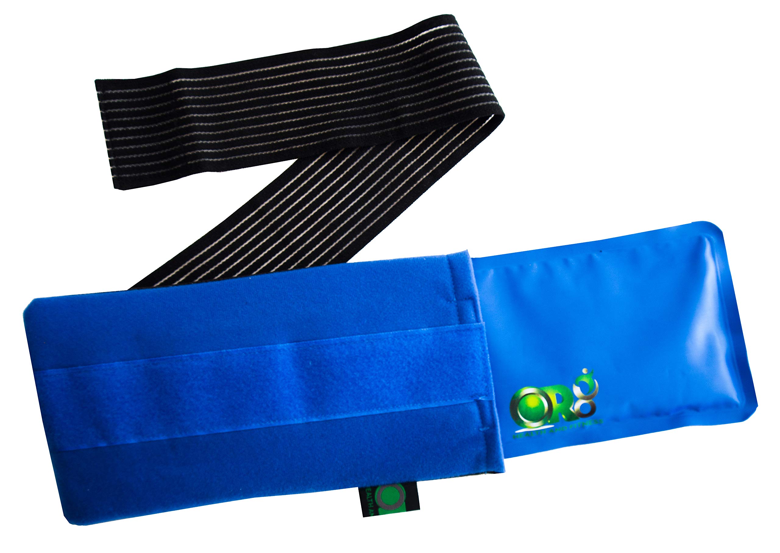 OR8 Wellness Gel Compression Pack HOT & Cold Reusable Multi Use Pain Relief Therapy. Gel Pack & Pouch with WRAP Included É