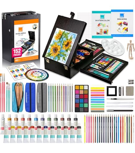 Amazon.com: Royal & Langnickel Sketching Wood Box Set RSET-SKET3000