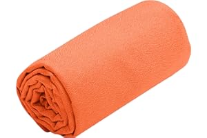 Sea to Summit AirLite Towel, Ultralight Camping and Travel Towel, Large (24 x 47 inches), Outback Orange