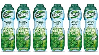 6 Sirup grüne Minze Teisseire - 6 x 0,75L