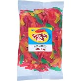 SWEDISH FISH Assorted Soft &amp; Chewy Gummy Candy, Bulk Candy, 5 lb