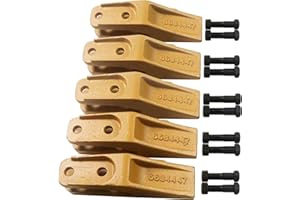 BDI Wear Parts 6684447 Trenching Bucket Teeth, Skid Steer Backhoe Bolt On Tooth Unitooth - 5 PK