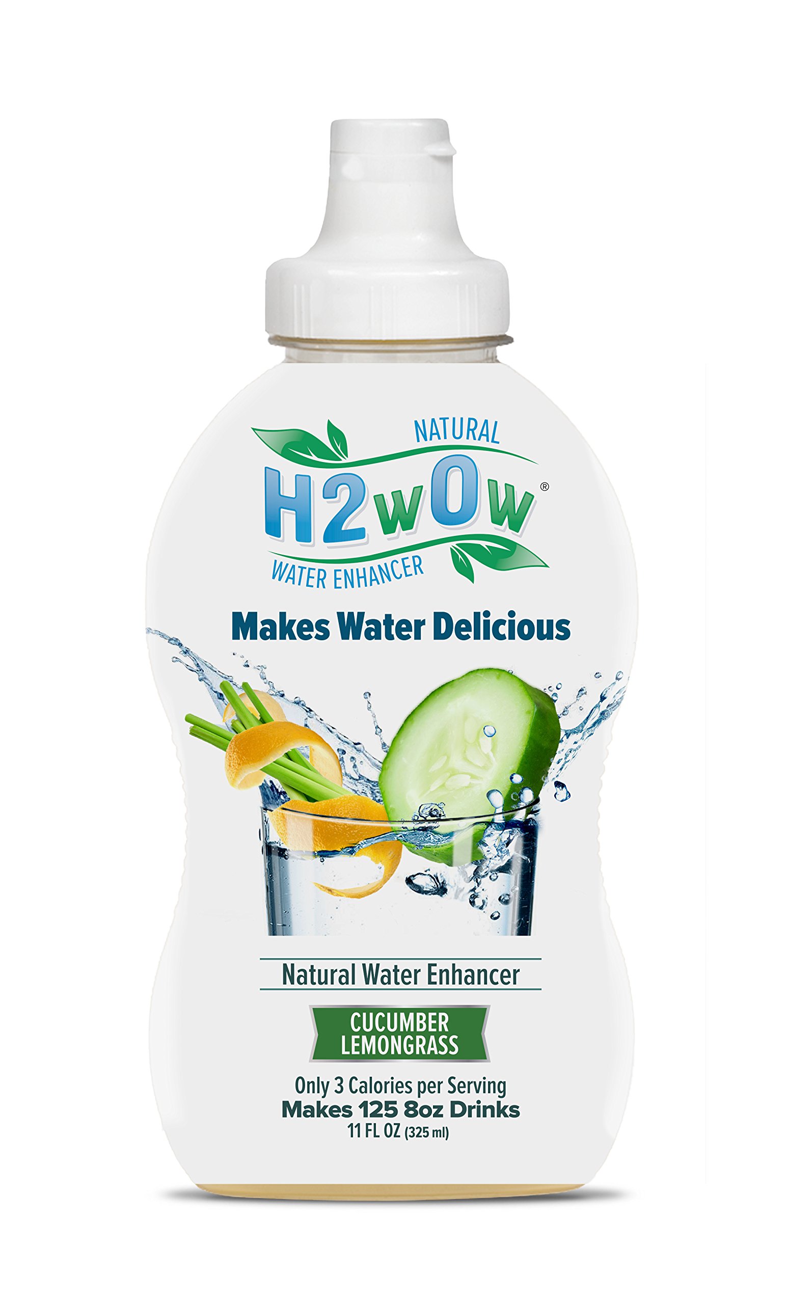 H2wOw Water Enhancer Drops ORGANIC & Natural Extracts of Real Fruit