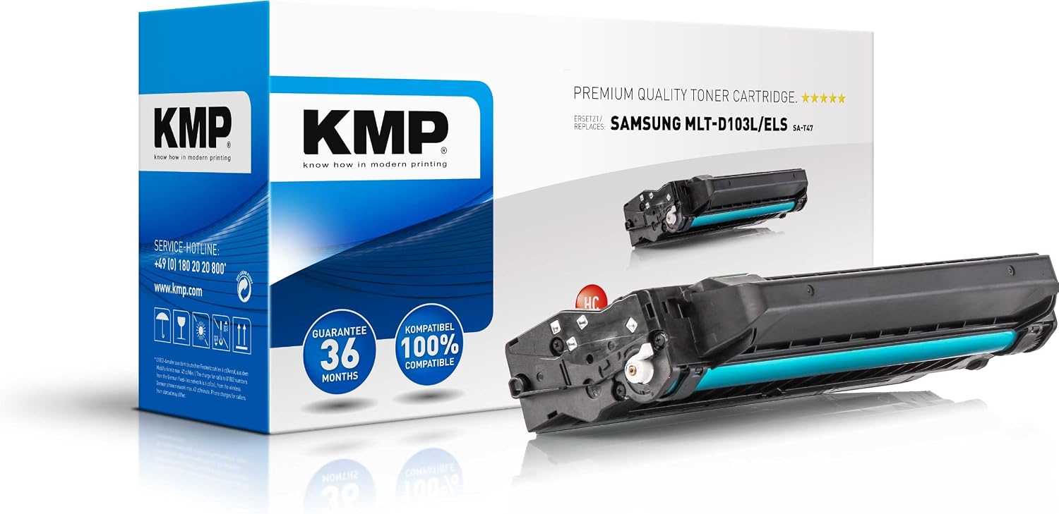 KMP Remanufactured Samsung MLT-D103L Premium Toner - Black