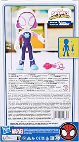 Marvel Spidey and His Amazing Friends Supersized Ghost-Spider 22.5 cm Figure view 9