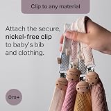 Tommee Tippee Comforter Clip Dummy & Soother Holder 0m+ Pink view 6