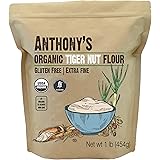 Anthony's Organic Tiger Nut Flour, 1 lb, Gluten Free, Non GMO, Paleo Friendly