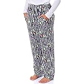 INTIMO Beetlejuice Movie Women's Halloween Chibi Tossed Print Sleep Pajama Pants For Adults