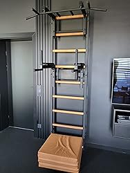 BenchK - Wooden Swedish Ladder Wall Stall Bar