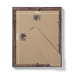 Vittanly 8x10 Picture Frames for Wall Set of