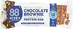 88 Acres Dark Chocolate Brownie Seed Protein Bar, 1.9 OZ